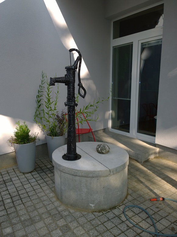 Zahradn� vodn� pumpa - umpa - montaz 02