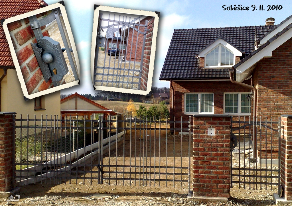 Kovan� br�na Sob�ice - Soběšice - Brána a branka - FOTO