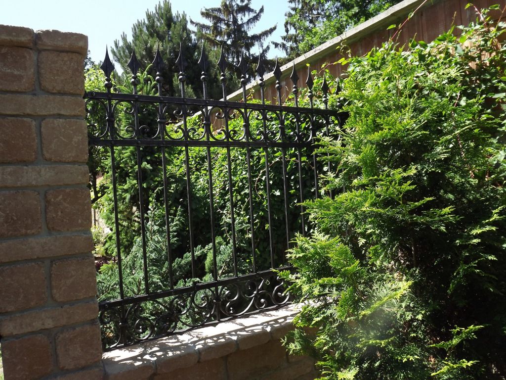 Kovan� branka s plotem - �jezd u Brna - DSCF2468