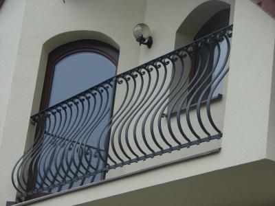 Kované balkonové zábradlí Sokolnice