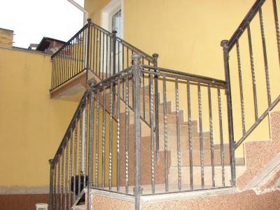 Kované schodišťové zábradlí Kohoutovice